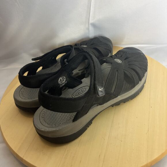 Keen Sandals Women's Size 10 Black Rose Slingback Shoes Outdoor - Picture 6 of 14